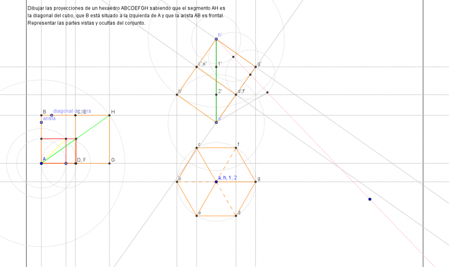 Geogebra: Ejercicio Inventado Hexaedro