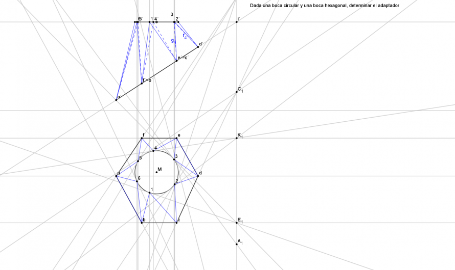 Geogebra: Ejercicio teórico de adaptadores